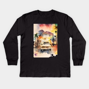 Travelling Kids Long Sleeve T-Shirt